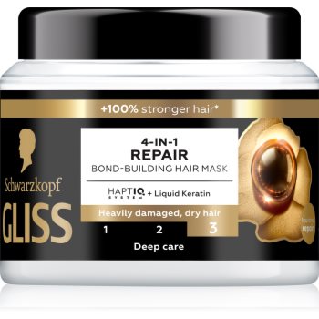 Schwarzkopf Gliss Ultimate Repair masca de par regeneratoare 4 in 1 - imagine 2